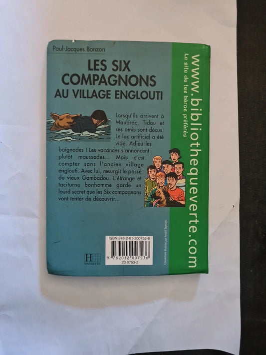 Les six compagnons au village englouti bibliothèque verte 165