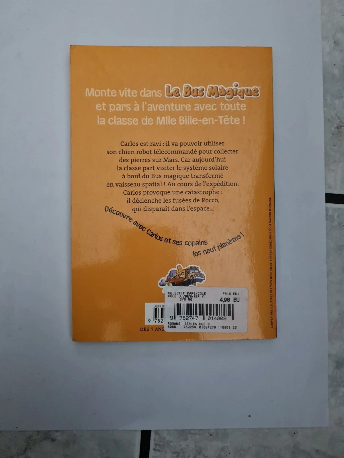 Le bus magique, Tome 02: Objectif Mars (French Edition), Yves Besnier
