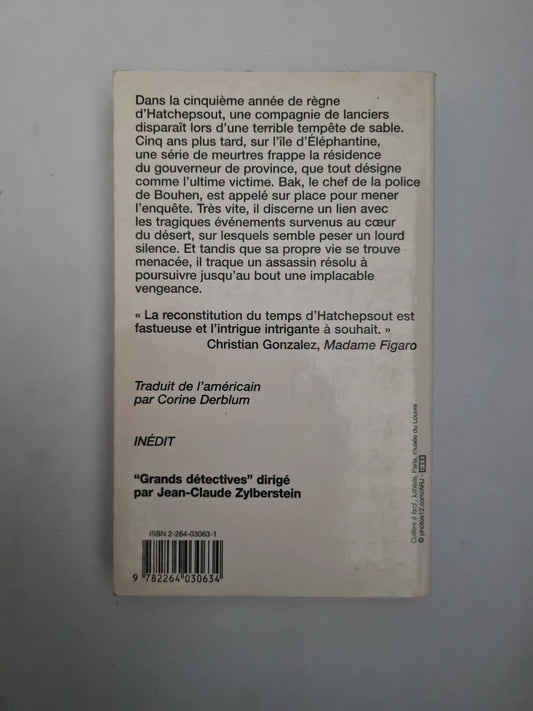 Le ventre d'Apopis, Lauren Haney 10-18