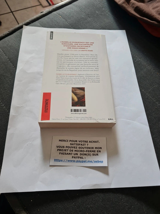 La Pâqueline: ou les mémoires d'une mère monstrueuse, Isabelle Duquesnoy