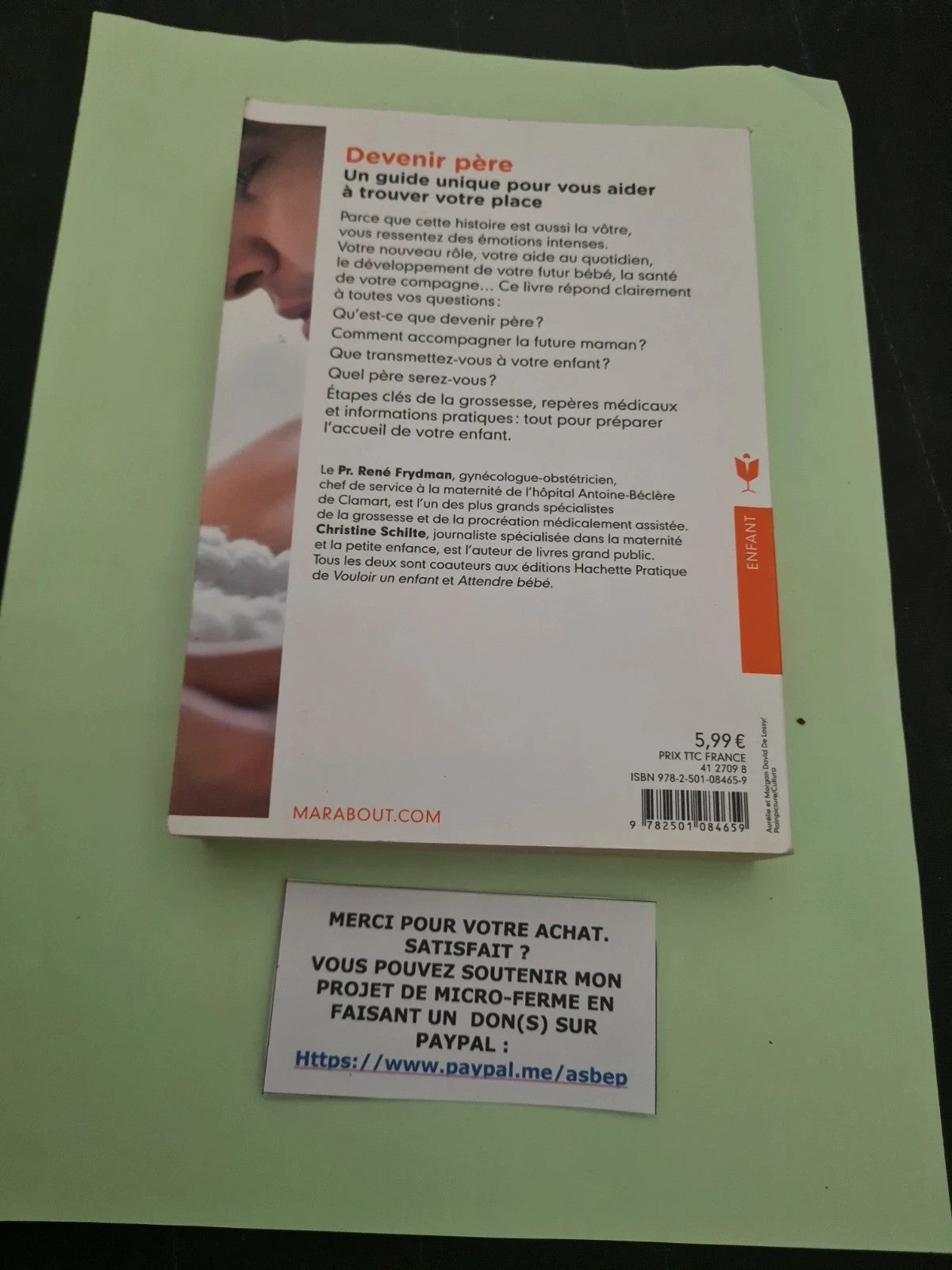 Devenir Père - Pr René Frydman - Christine Schilte