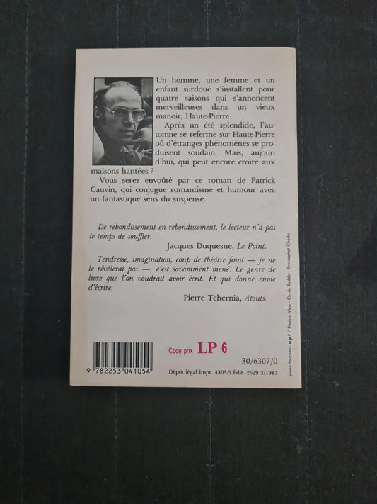 Haute-Pierre, Patrick Cauvin le livre de poche 6307