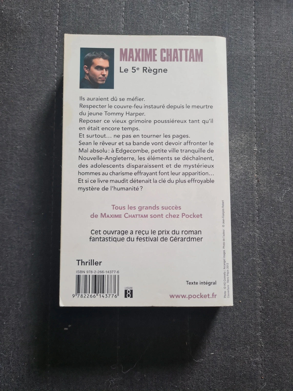 Le 5e Règne - Maxime Chattam
