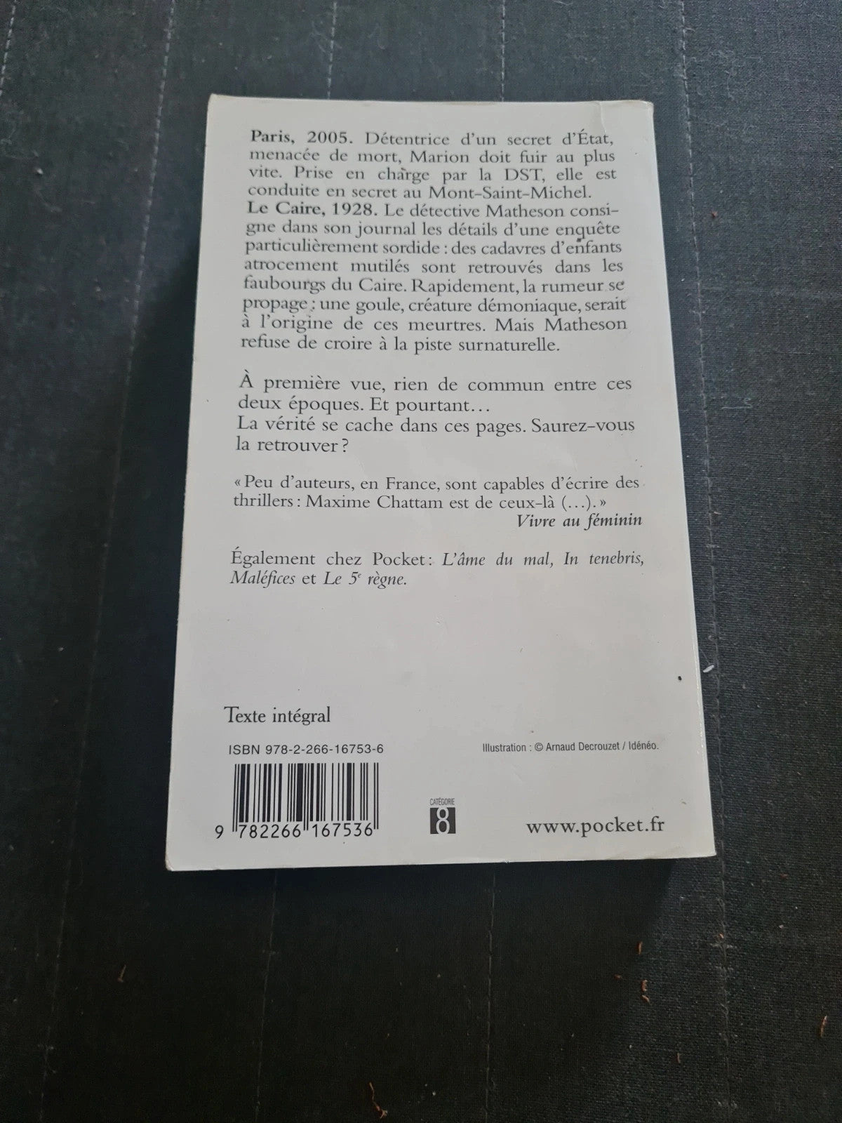 Le Sang Du Temps - maxime chattam