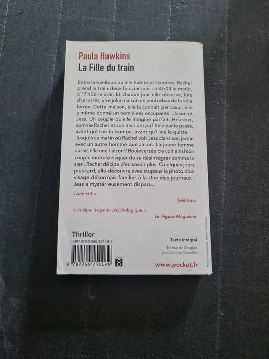 la fille du train - Paula hawkins