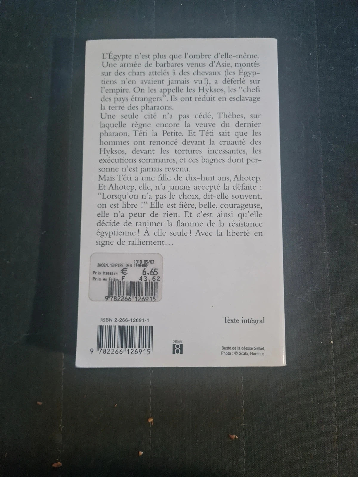 La Reine Liberté Tome 1 - L'empire Des Ténèbres - Christian Jacq - Pocket 11668