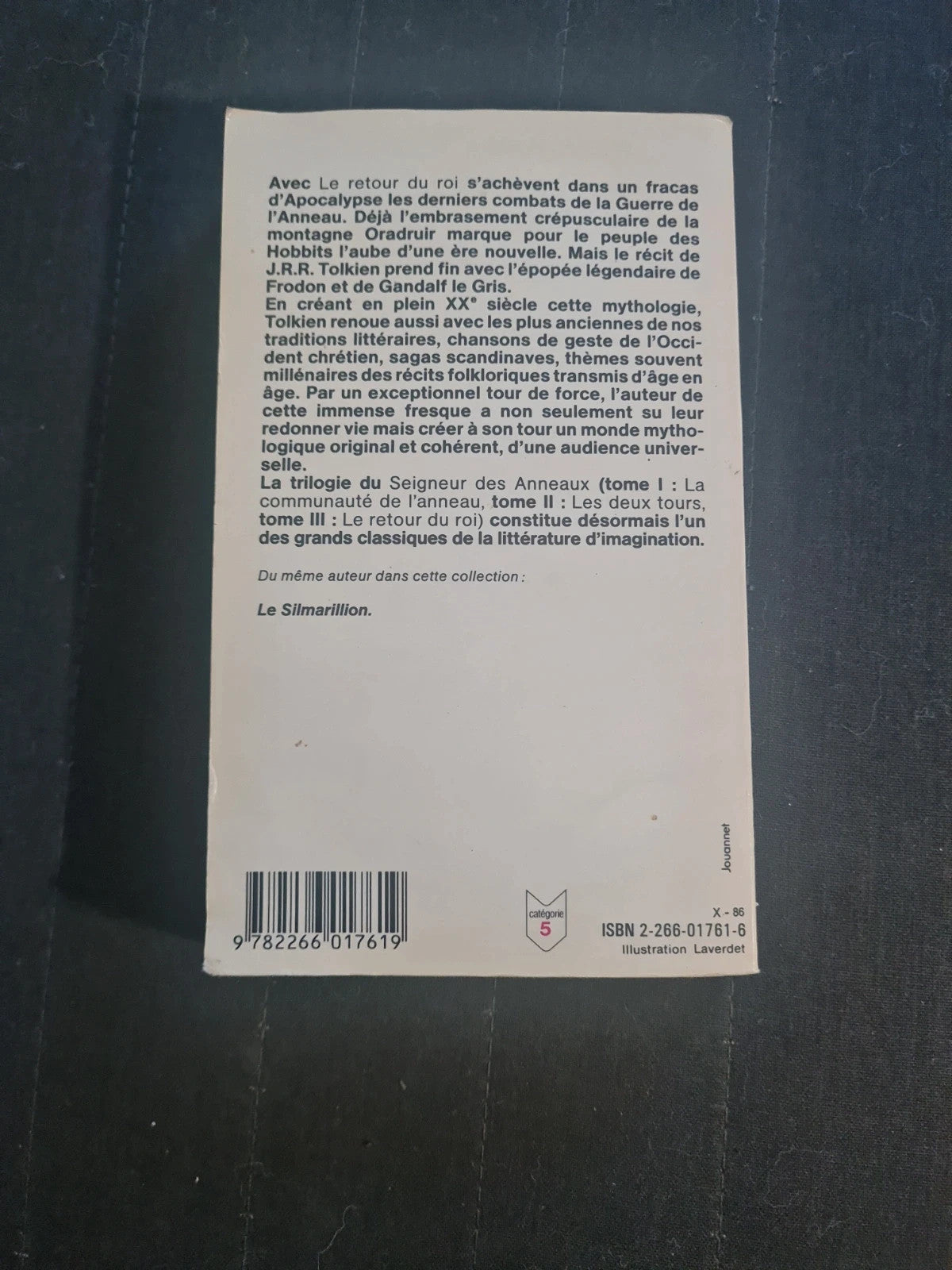 Le seigneur des anneaux Tome 3 le retour du roi , Tolkien, pocket 2659