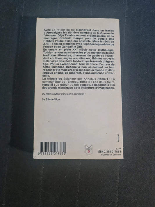 Le seigneur des anneaux Tome 3 le retour du roi , Tolkien, pocket 2659