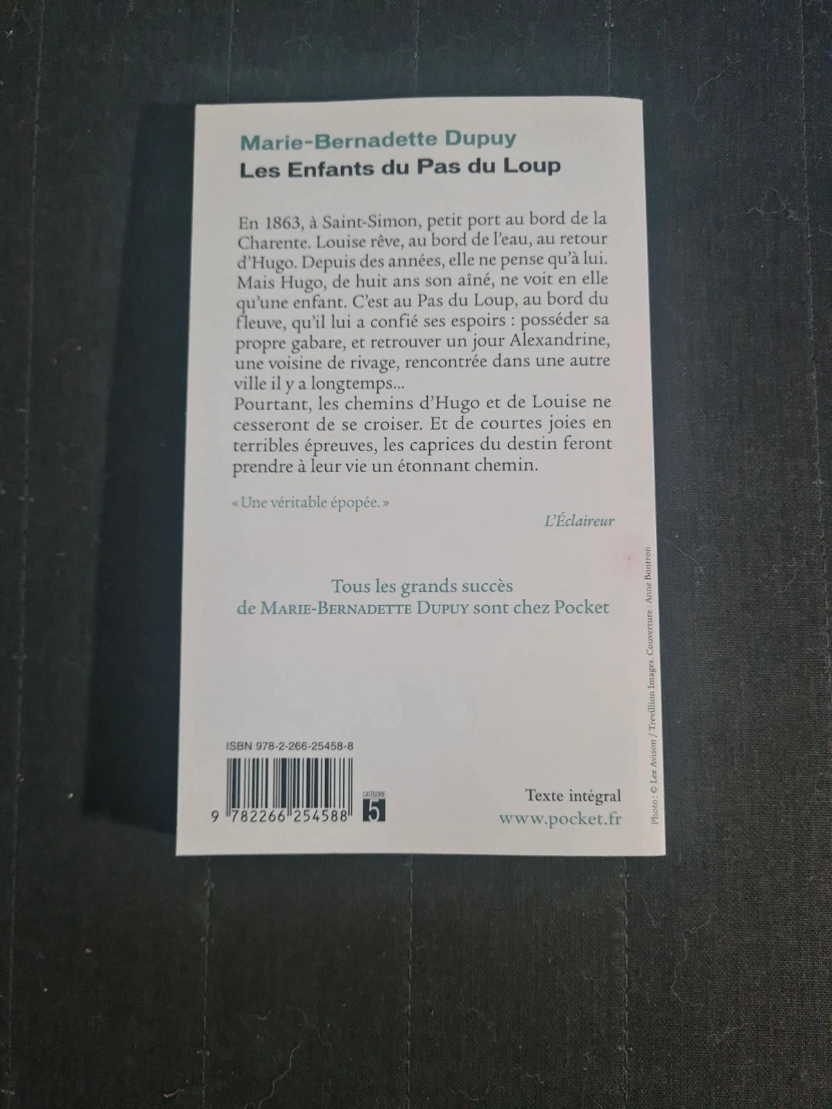 Les enfants du Pas du Loup, Marie-Bernadette Dupuy