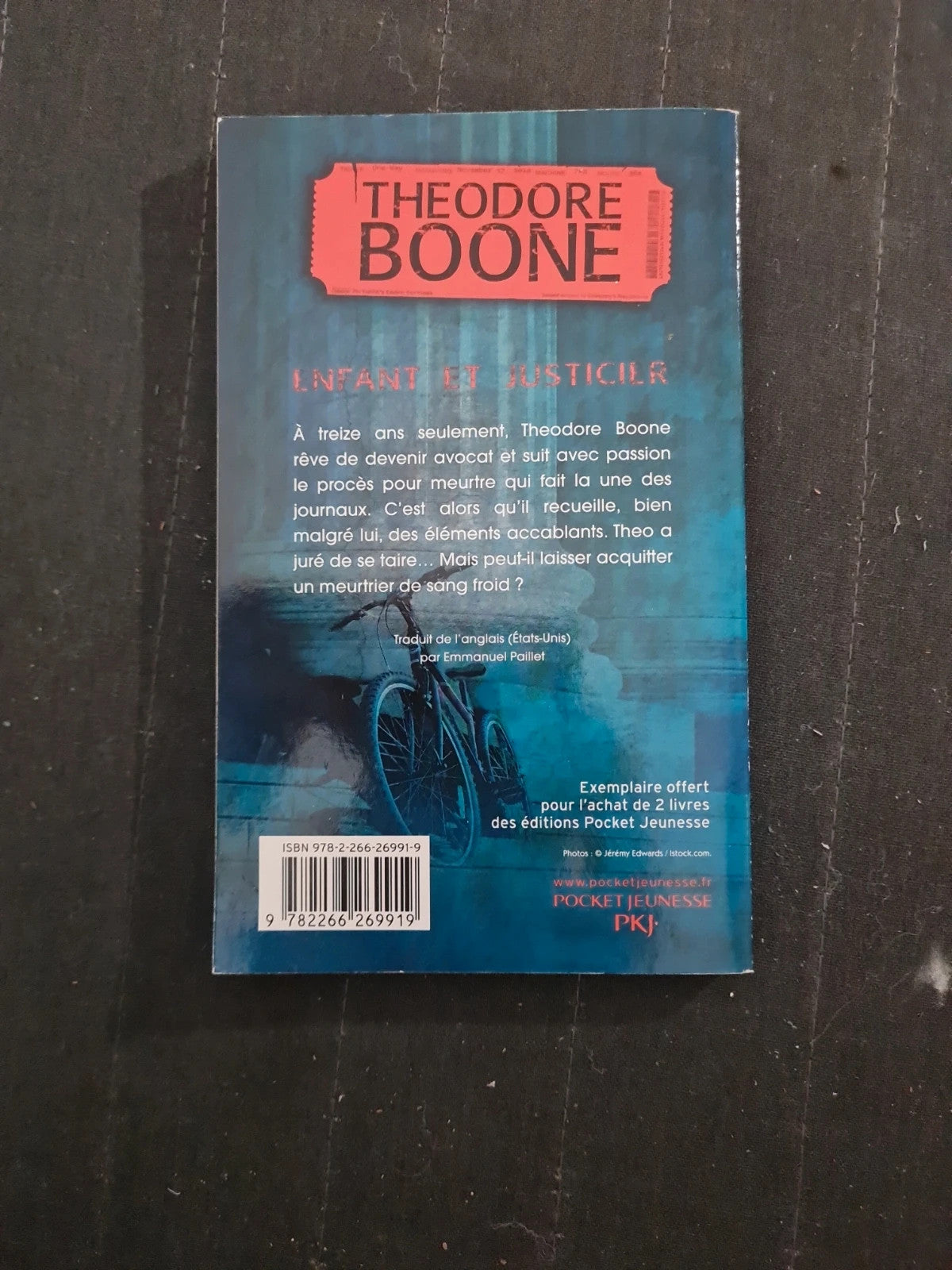 Théodore boone enfant et justicier - Pkj