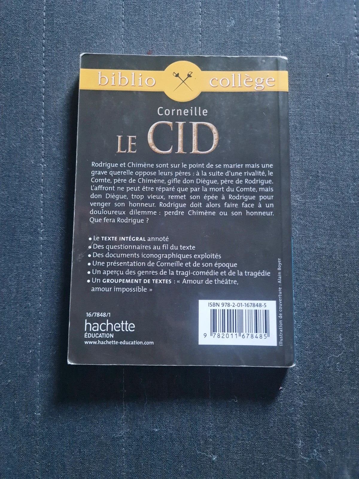 Le Cid - pierre corneille bibliocollège 2