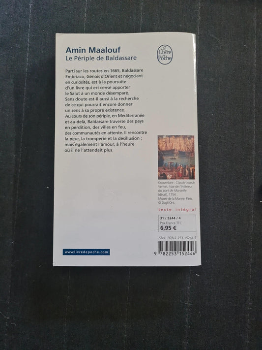 Le Périple de Baldassare, Amin Maalouf
