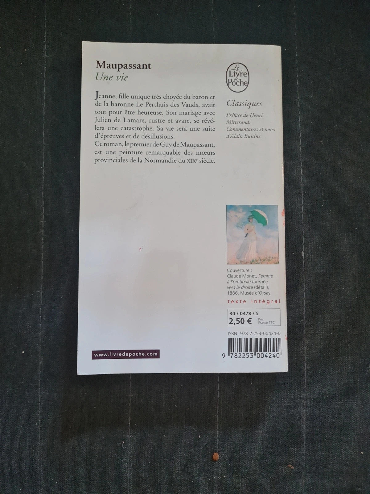 Une vie, Guy de Maupassant