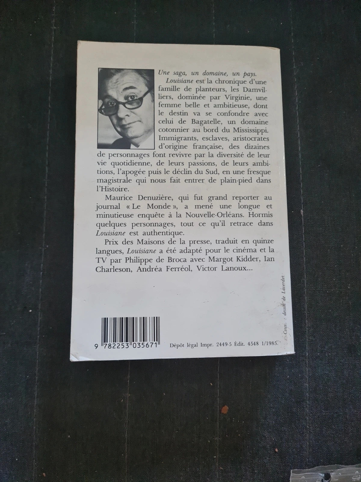 Louisiane tome 2, Maurice Denuziere