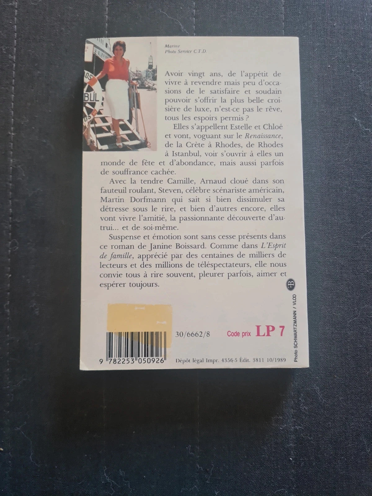 Croisière, Janine Boissard (6662)