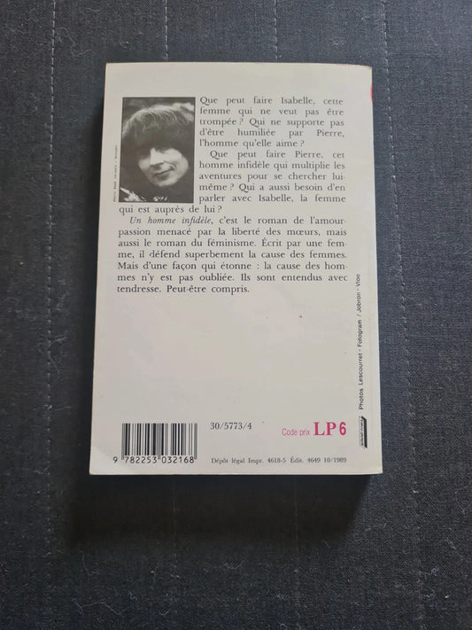 Un Homme Infidele, Madeleine Chapsal 5773