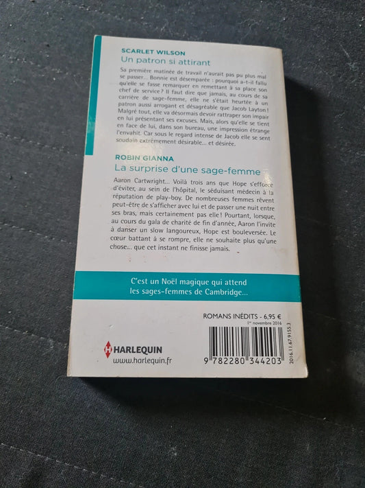 Un patron si attirant - La surprise d'une sage-femme, Scarlet Wilson, Robin Gianna
