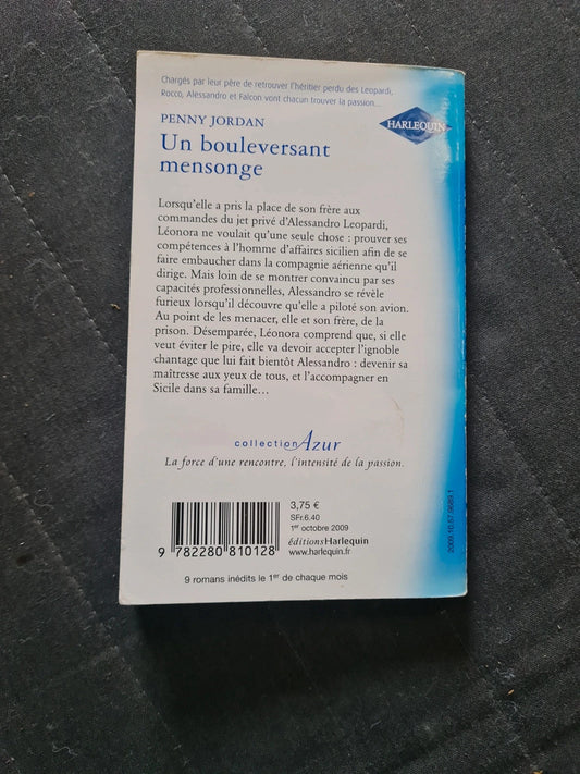 Un bouleversant mensonge, Penny Jordan