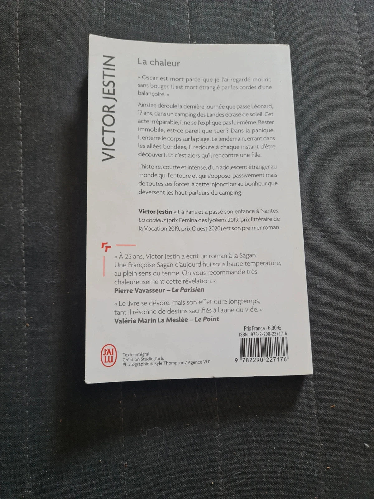 La chaleur, Victor Jestin 12888 - 9782290227176