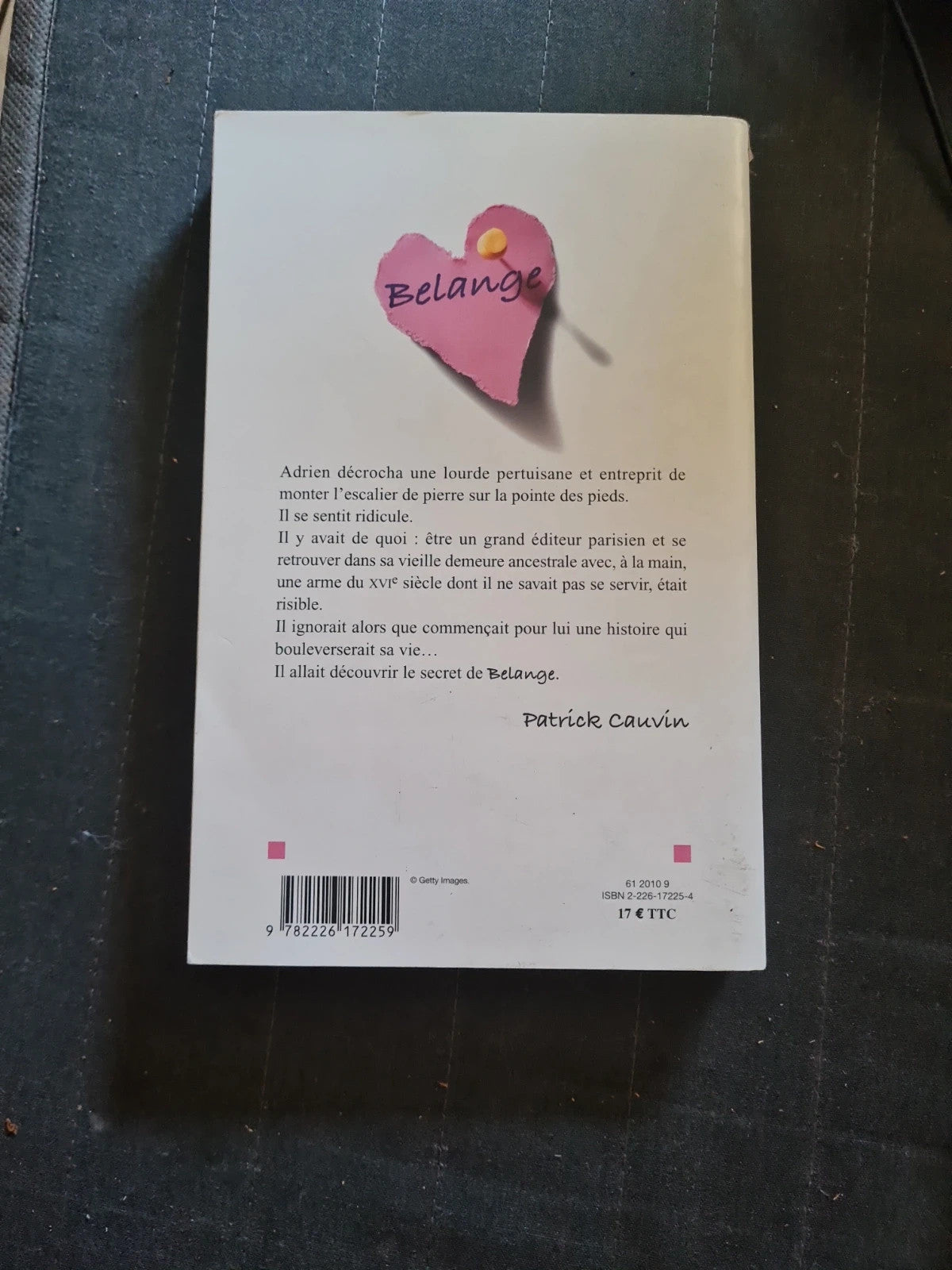 Belange - Patrick Cauvin