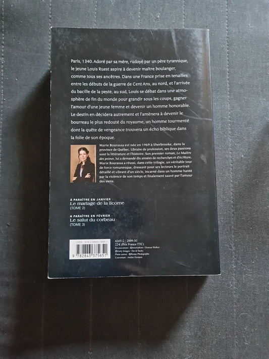 Le jardin d'Adélie, tome 1: Le Maître des peines, Marie Bourassa 547 pages