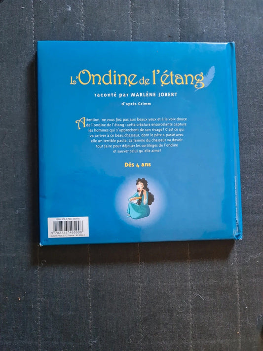 L'ondine de l'étang, marlène jobert *sans cd*