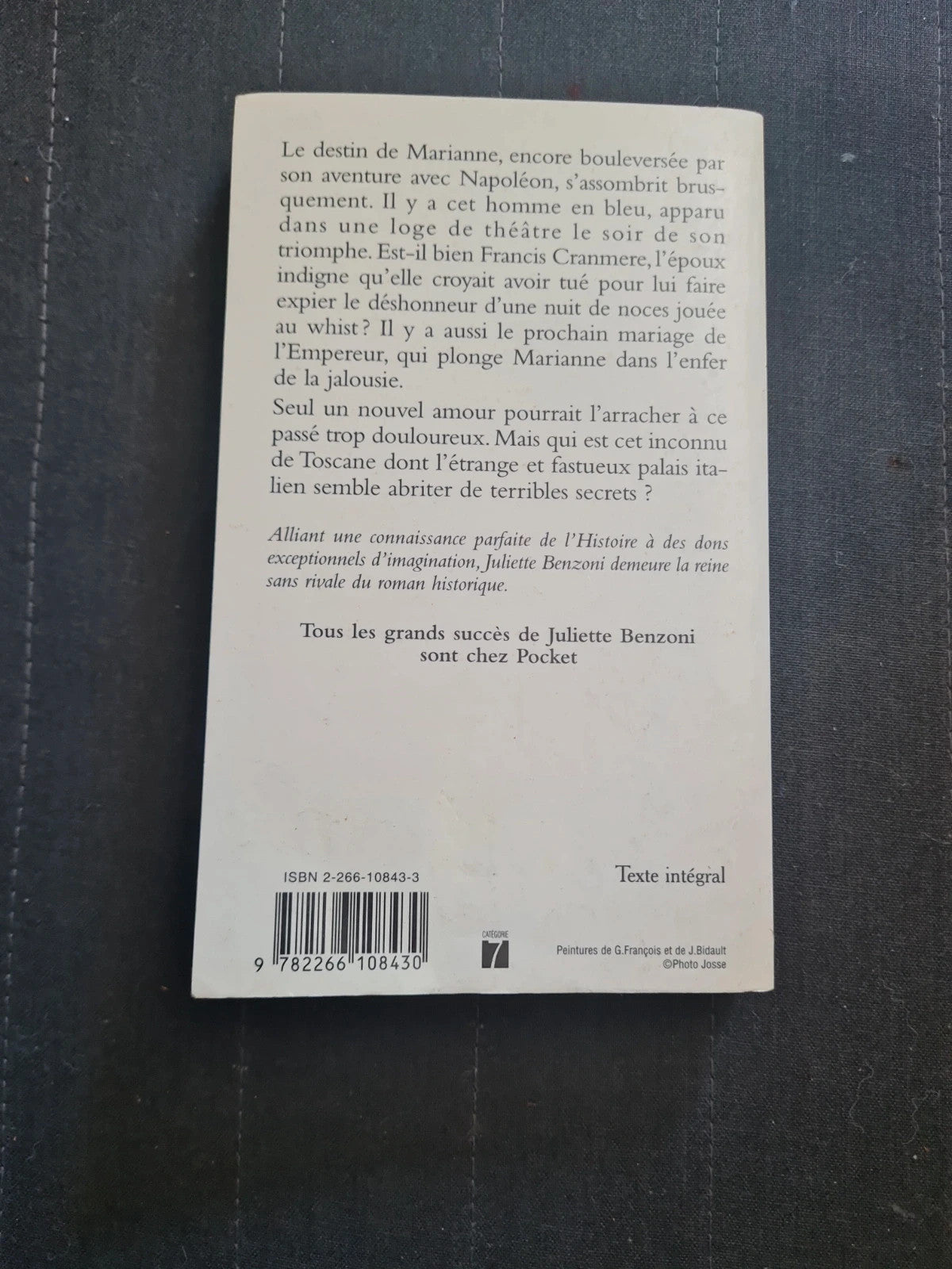 marianne - tome 2 et l'inconnu de toscane, juliette benzoni