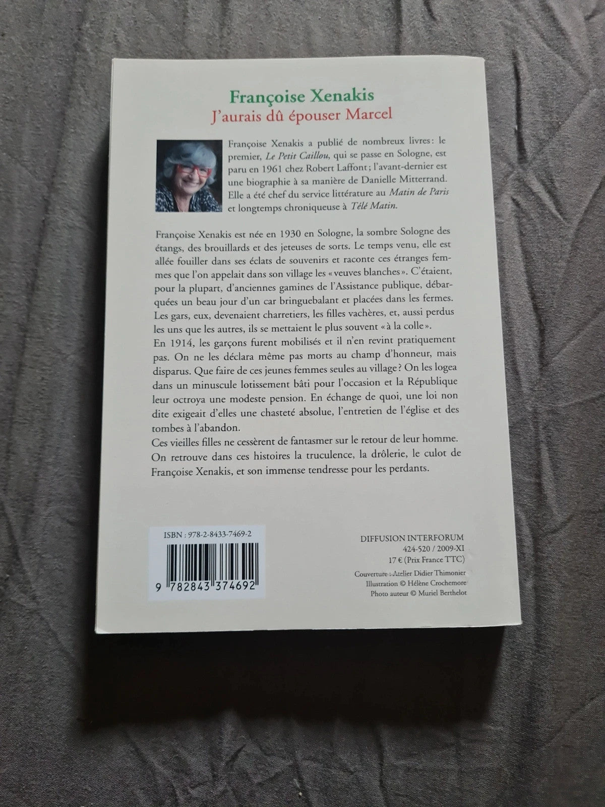J'aurais Dû Épouser Marcel - Françoise Xenakis - Anne Carrière