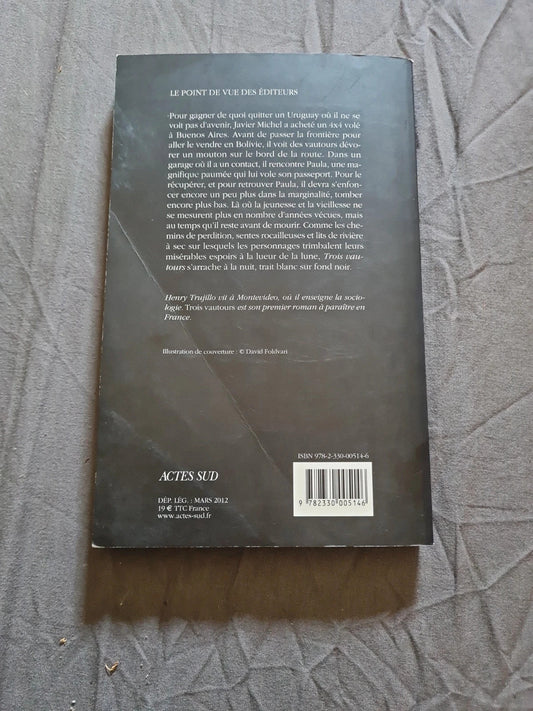 Occasion – Trois Vautours - Henry Trujillo - Actes Sud