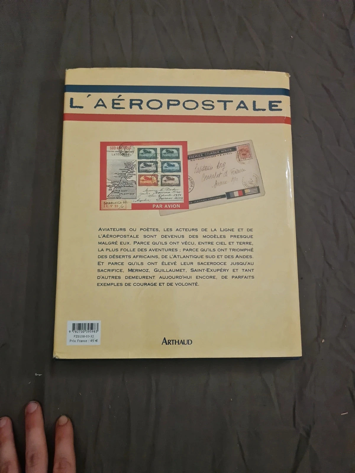 L'aeropostale la fabuleuse epopee de mermoz, saint-exupery, guillaumet , Heimermann Benoît