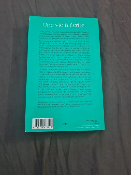 Une vie à écrire ,
André Stil