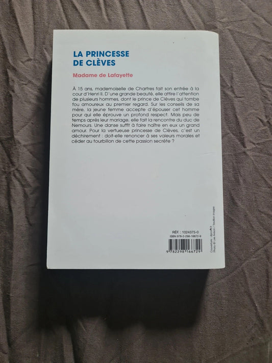 La Princesse de Clèves , Madame de Lafayette