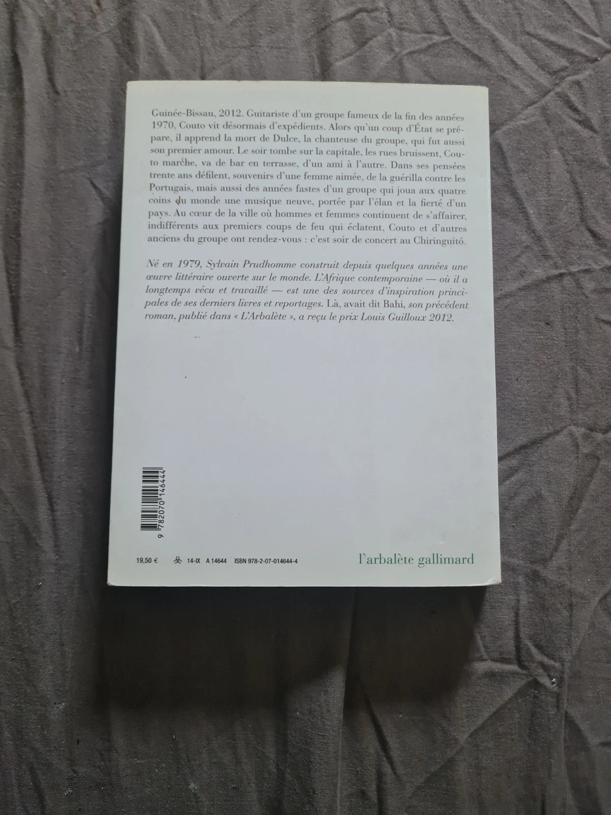 Les grands, Sylvain Prudhomme