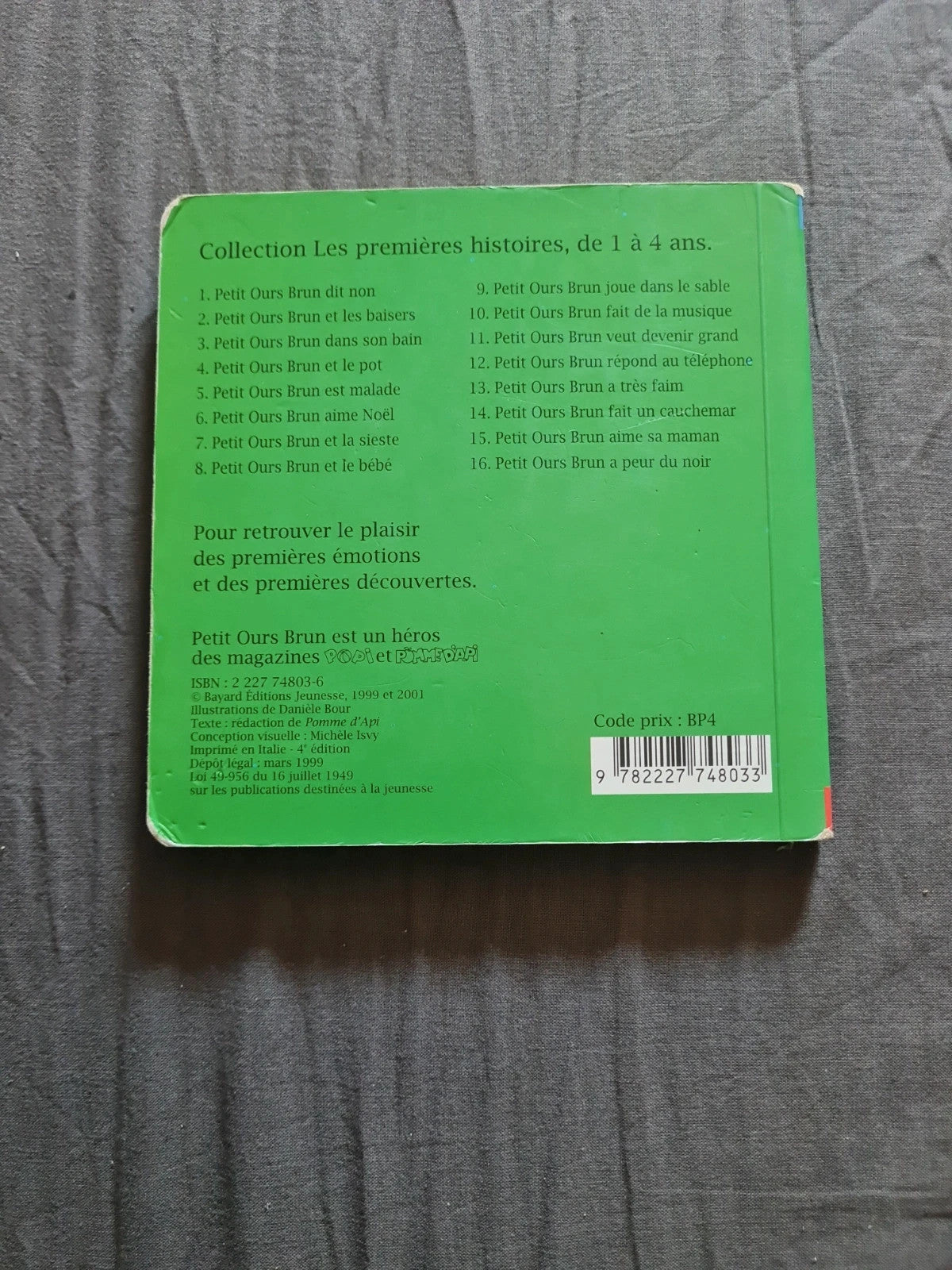 Petit ours brun veut devenir grand 🐻