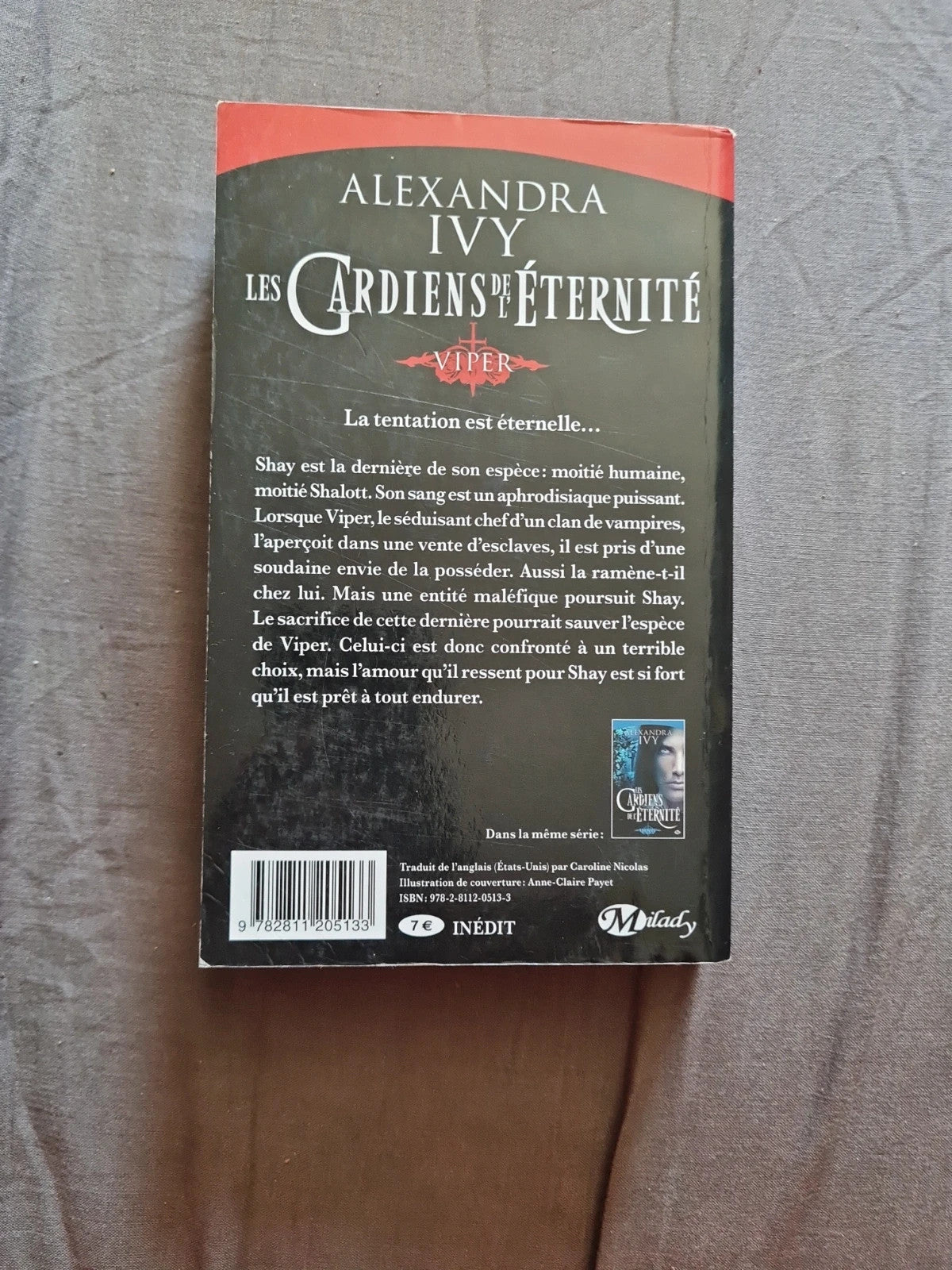 Les Gardiens de l'éternité, Tome 2: Viper, Alexandra Ivy