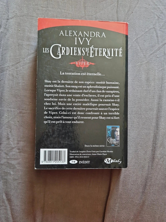 Les Gardiens de l'éternité, Tome 2: Viper, Alexandra Ivy