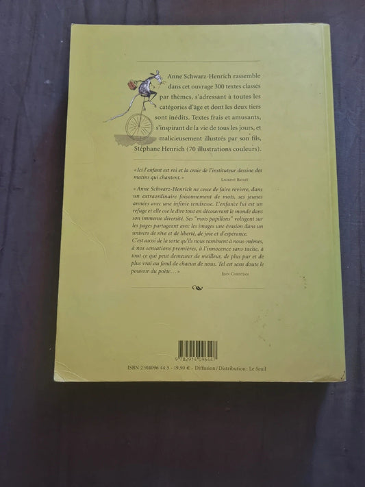 Du coq à l'âne poèmes et comptines, Anne Schartz-Henrich