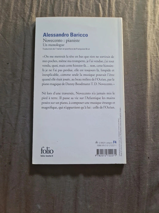 Novecento : pianiste, Alessandro Baricco