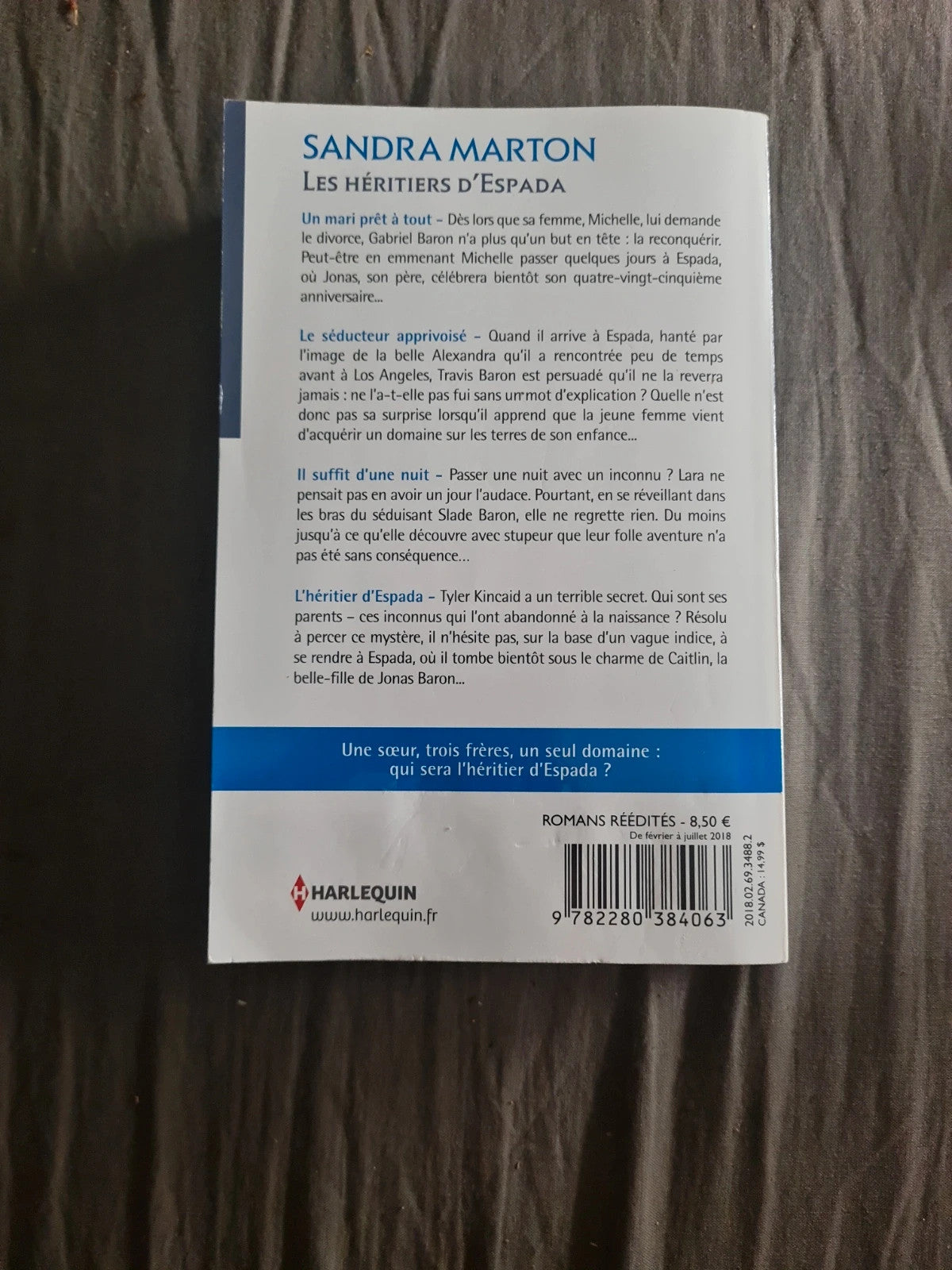 Les Héritiers d'Espada , Sandra Marton
