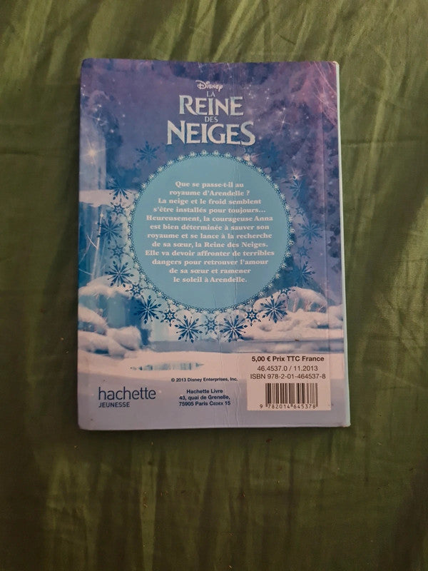 La reine des neiges Disney, hachette poche