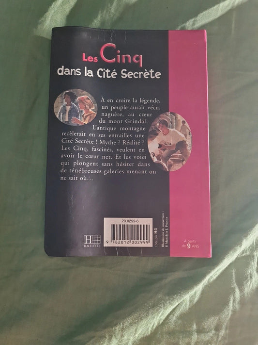Les Cinq dans la cité secrète , Enid Blyton