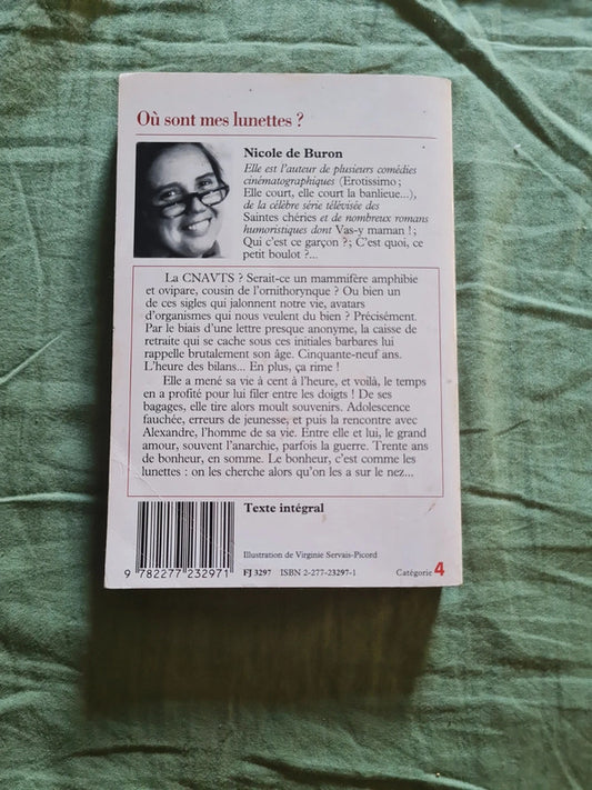 Ou sont mes lunettes, Nicole de Buron