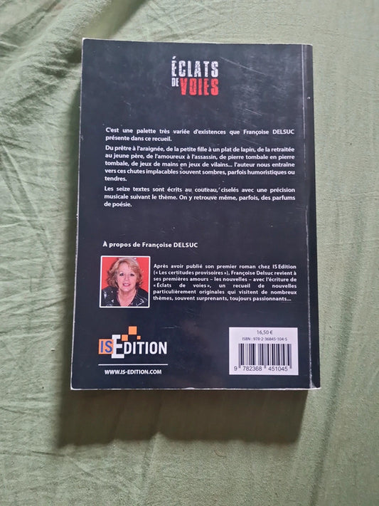 Éclats de voies , Françoise Delsuc , (sku h)