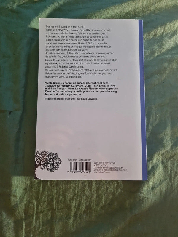 La grande maison, Nicole Krauss