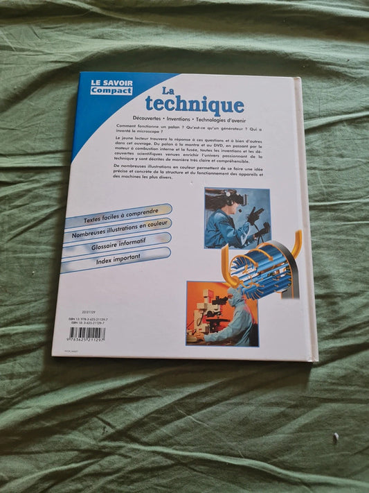 La technique, découverte , inventions , technologie d'avenir, le savoir compact