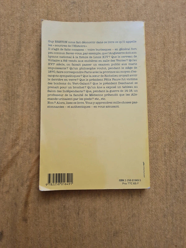 Histoires D'humour de l'histoire de France, Guy Breton
