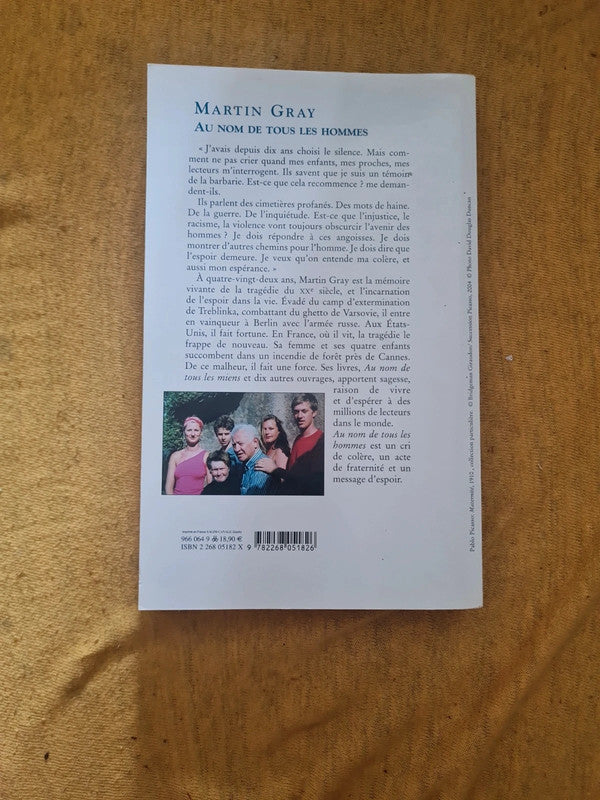 Au nom de tous les Hommes, Martin Gray