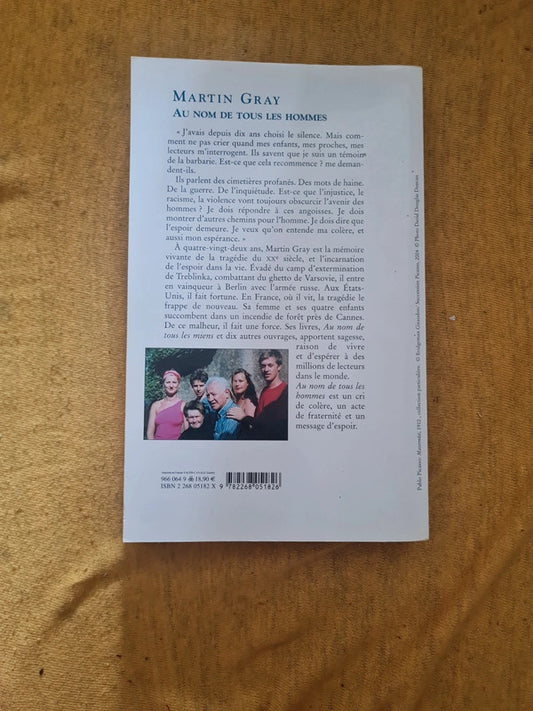 Au nom de tous les Hommes, Martin Gray