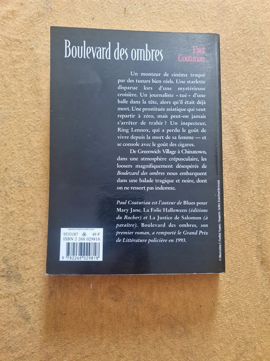 Boulevard des Ombres, Paul Couturiau