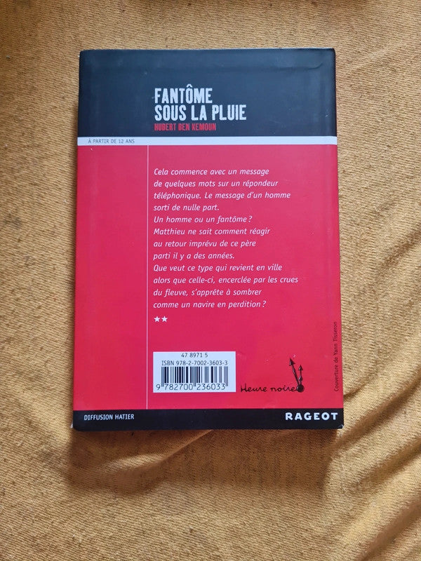 Fantôme sous la pluie, Hubert Ben Kemoun